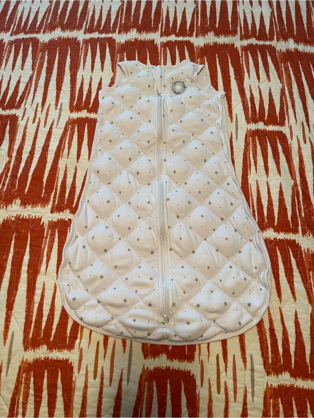 Dreamland, Baby Weighted Sleep Sack with Star Print